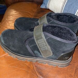 Ugg black mini boots